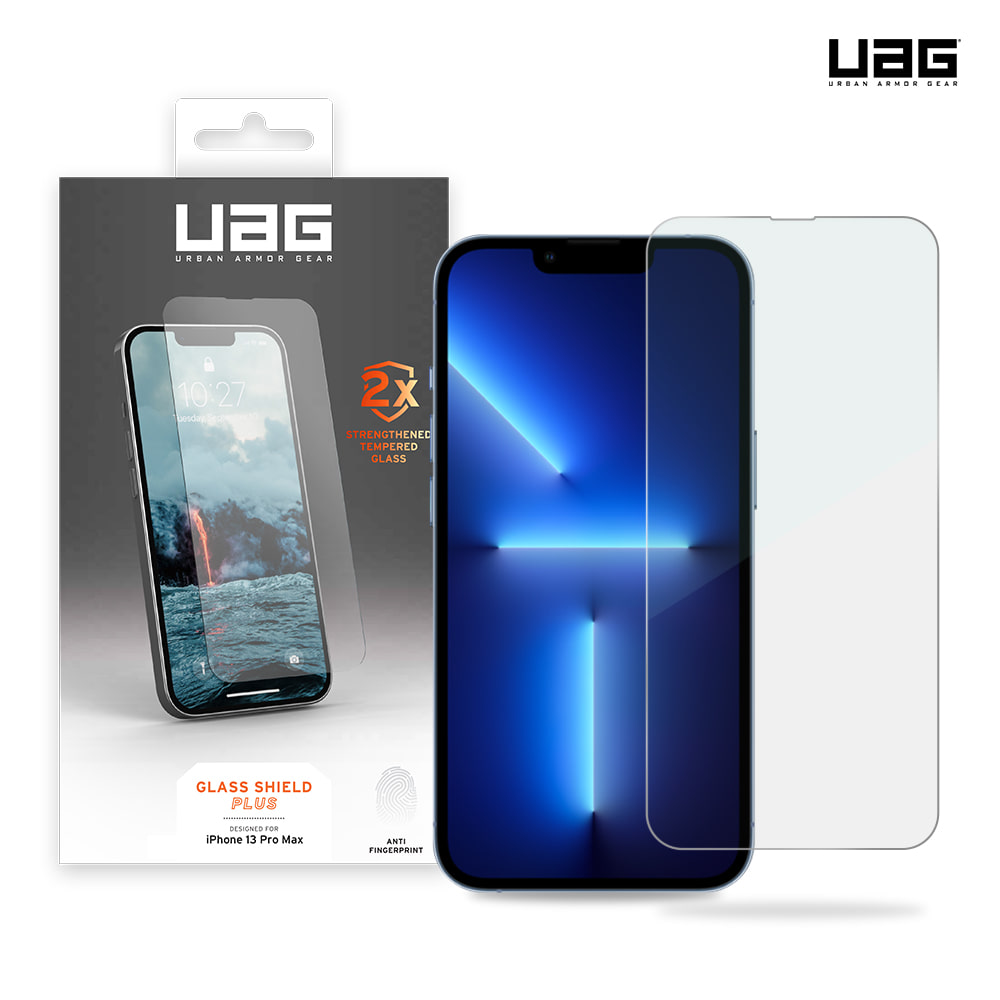 UAG 아이폰 13 프로 맥스 강화유리 플러스