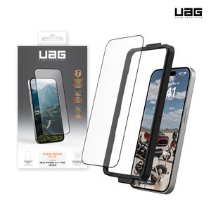 UAG 아이폰15 프로맥스 강화유리 플러스